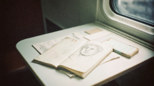 hand drawn sketch of a russian train compartment interior realistic train table with foldable edges qgmhkvo14e6twge4fyqp 0